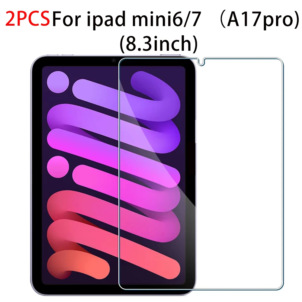2 STKS Gehard Glas Screen Protector HD Voor Ipad Ipad2025 A16 Air 11 inch 2025 (M3) Ipad10 Anti Kras Beschermende Tablet Cover - afbeelding 1