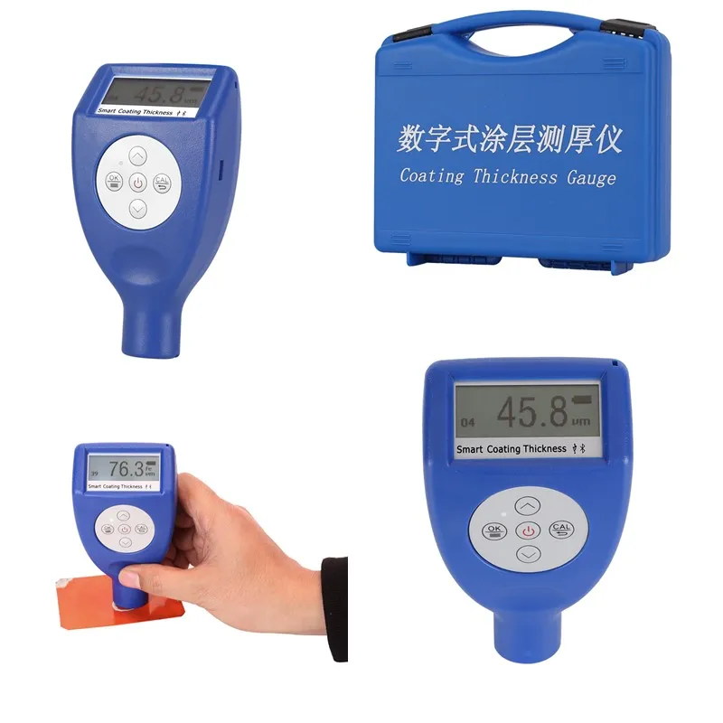 

Double Function Coating Thickness Gauge Portable Magnetic Thickness Gauge Widely Used In Anti-corrosion Automotive Electroplate