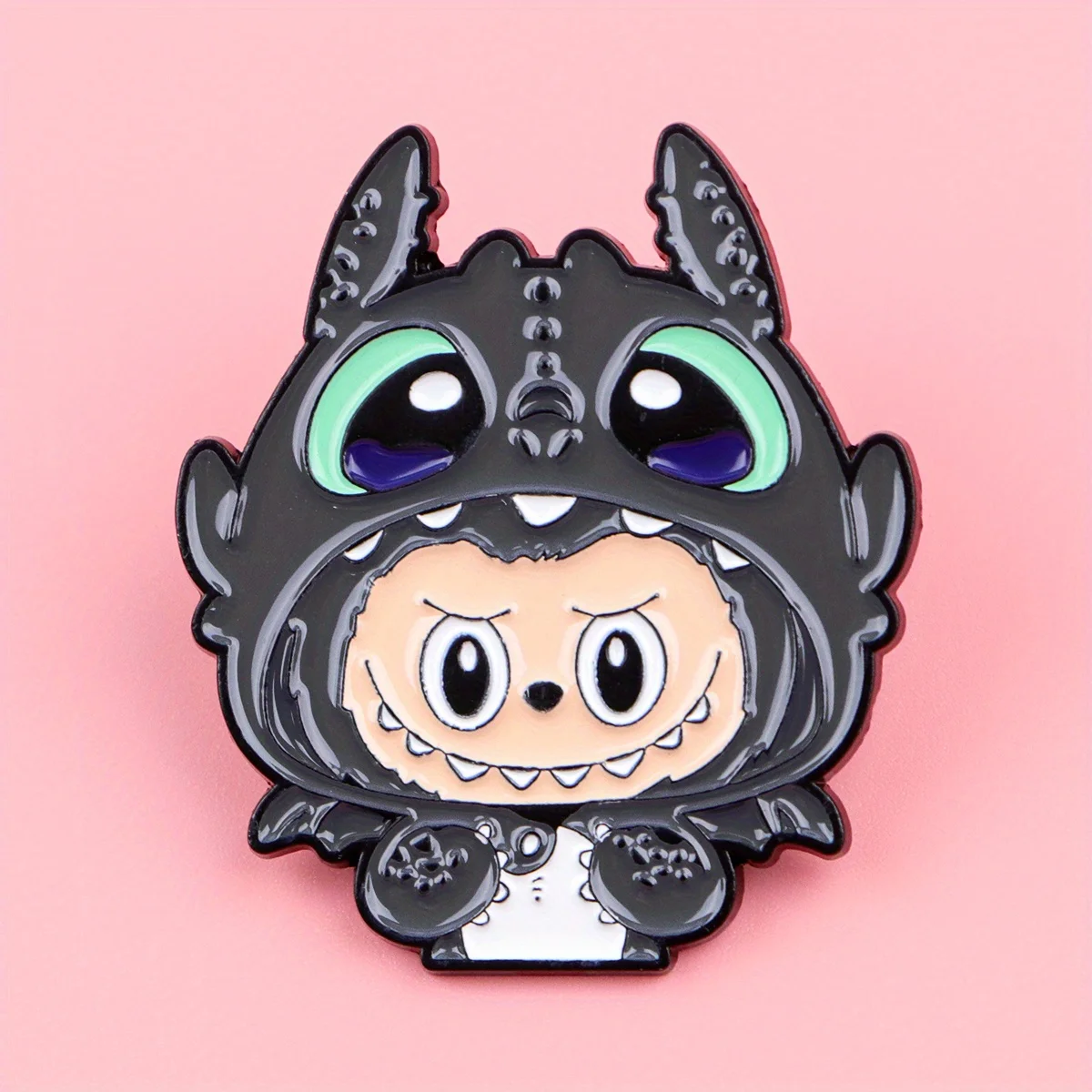 Cartoon enamel pin brooch Unique design Well-made badge Suitable for backpacks and clothes Cute monster birthday gift for girls