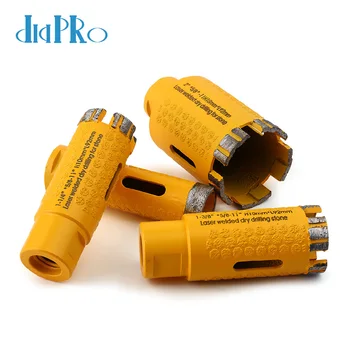 25-50mm 다이아몬드 화강암 드릴 비트 다이아몬드 코어 드릴 비트 돌 화강암 외부 및 내부 보호 레이저 용접 구멍 톱