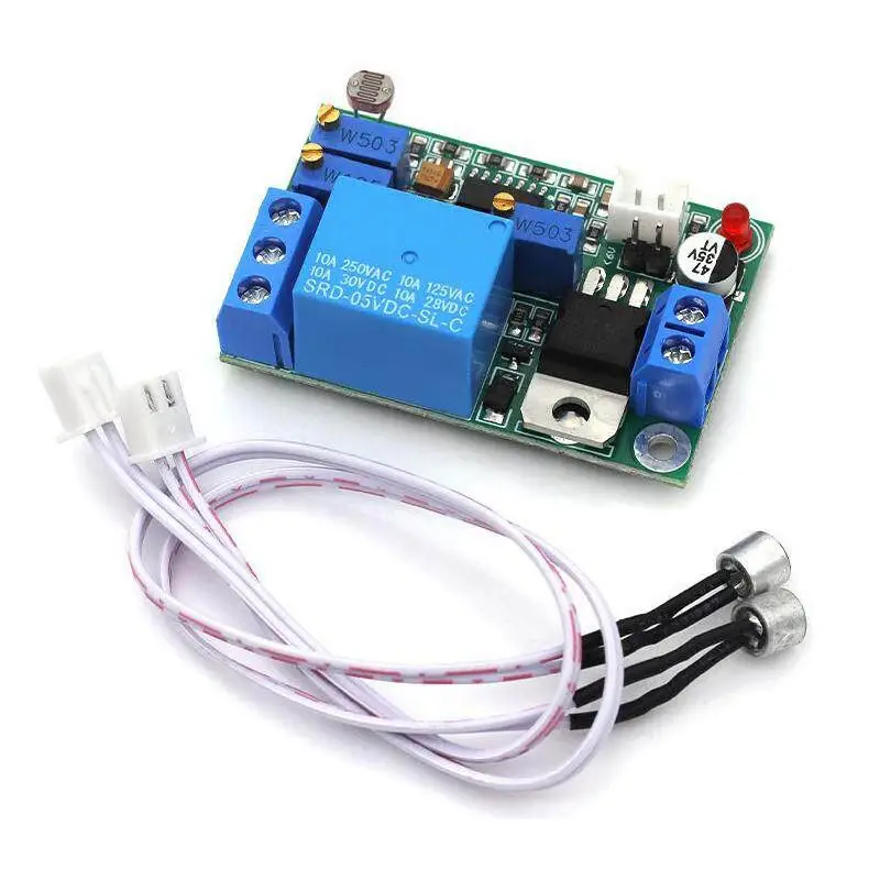1PCS DC 7V-30V Sound And Light Control Delay Switch Relay Module Sensor Switch Delay 3S-60S Adjustable