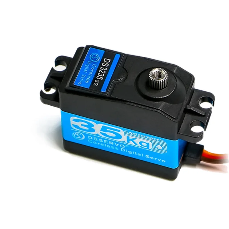 35kg ds3235sg motor coreless de alto torque servo engrenagem de metal digital e servo de engrenagem de aço inoxidável para arduino robótico diy modo rc