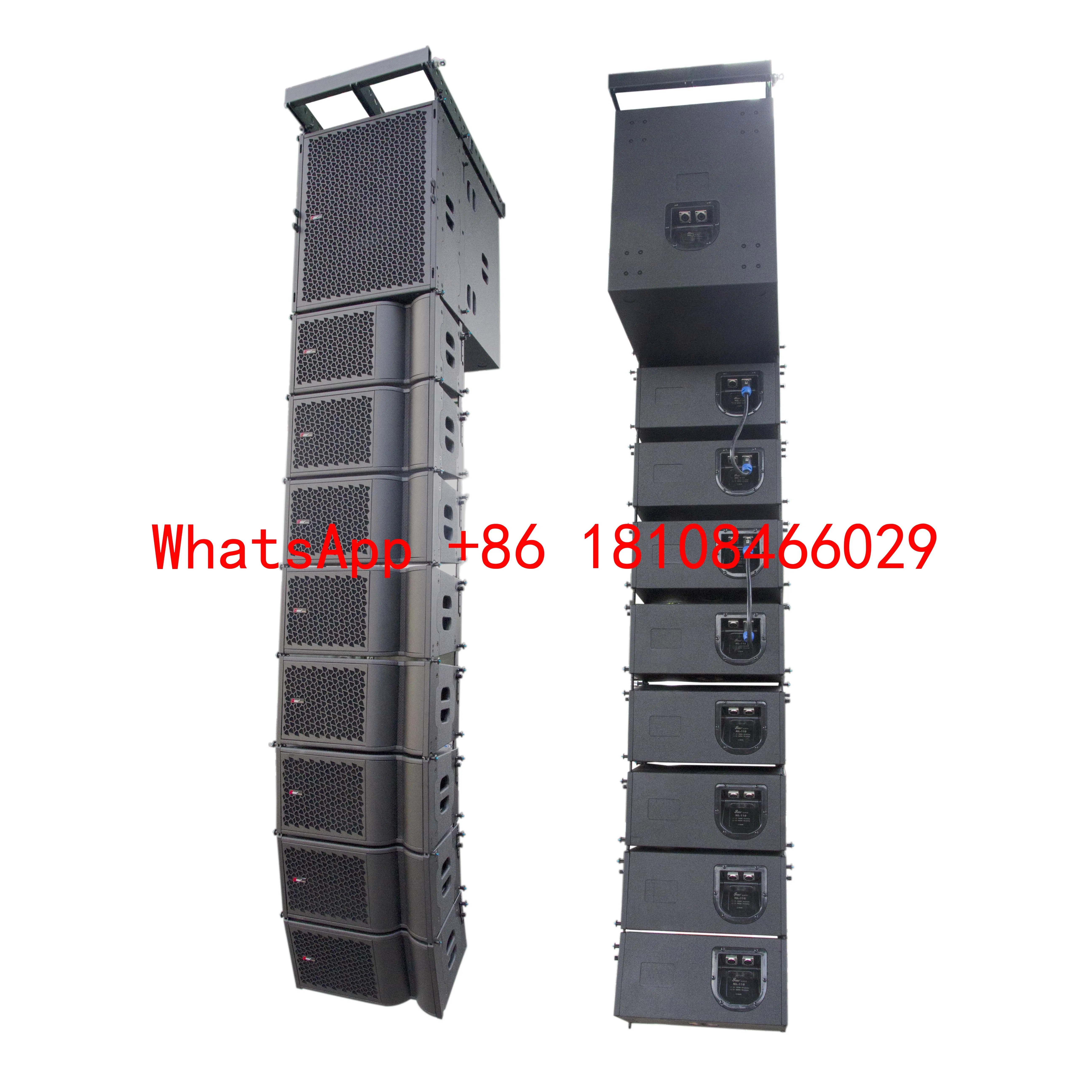 

NL-110 10 Inch 2-Way Passive Line Array Speaker-Professional Stage Live Sound Reinforcement 85Hz-20KHz Frequency Response