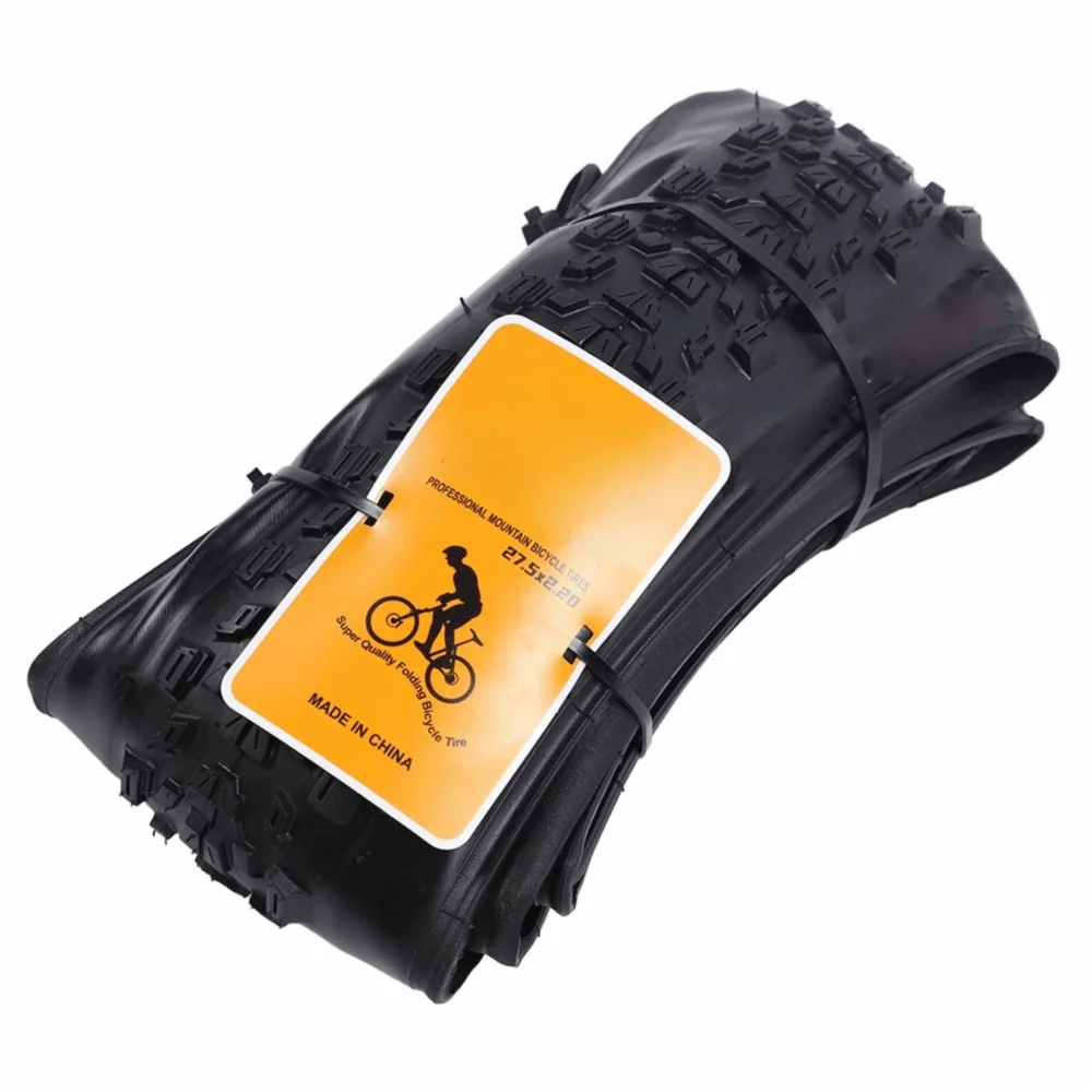 

27.5 X 2.20 Inches Bike Tire With Anti Slip Pattern Rubber Mountain Bike Outer Tire Wear Resistant Excellent Drainage