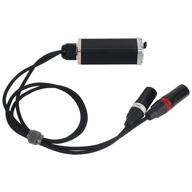 M52K-Network Signal Extender 1Pair 2 Channel XLR Network Cable Extender 3 Pin XLR Male And Female To RJ45 Ethernet Extender