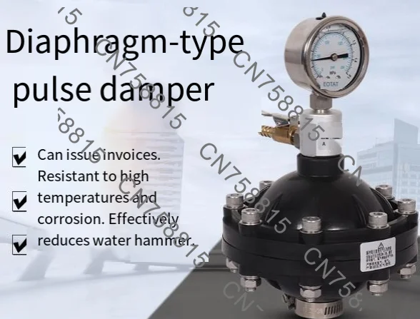 For Pumps Dosing System，Pulsation Damper 0.35-4L DN15-DN50 Internal Thread Diaphragm Pulsation Dampener