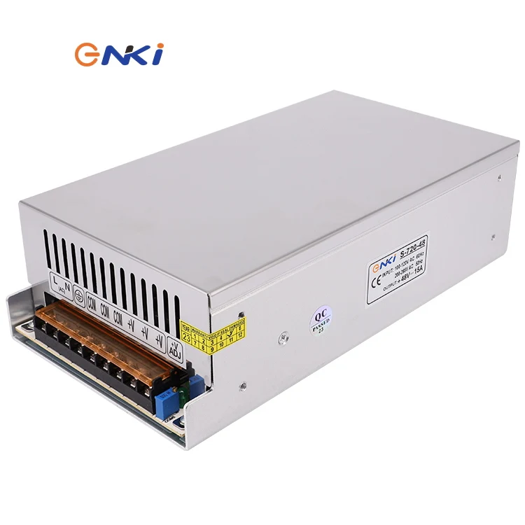 

OEM Factory Made 48V 15A Switching Power Supply AC to DC Solution for Indoor Industrial Equipment