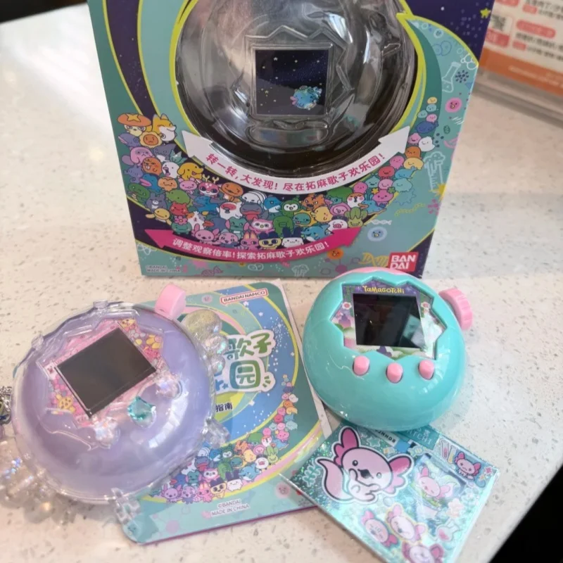 

Bandai Tamagotchi Paradise Joy Park Emerald Forest Edition - Electronic Pet Game Device Authentic Toy Collectible