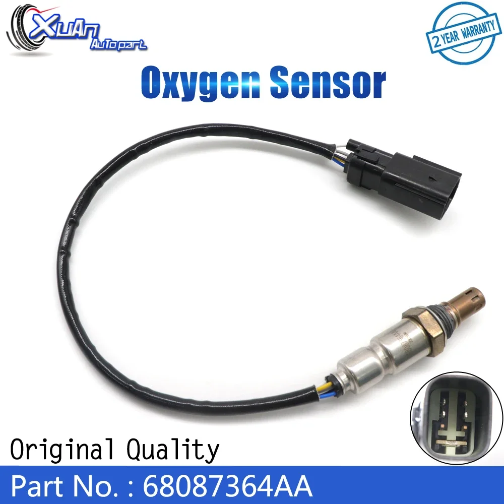 XUAN 5 Wire Lambda Oxygen O2 Sensor Probe Air Fuel Ratio Sensor 68087364AA For Jeep Renegade Wrangler JK RAM Promaster City