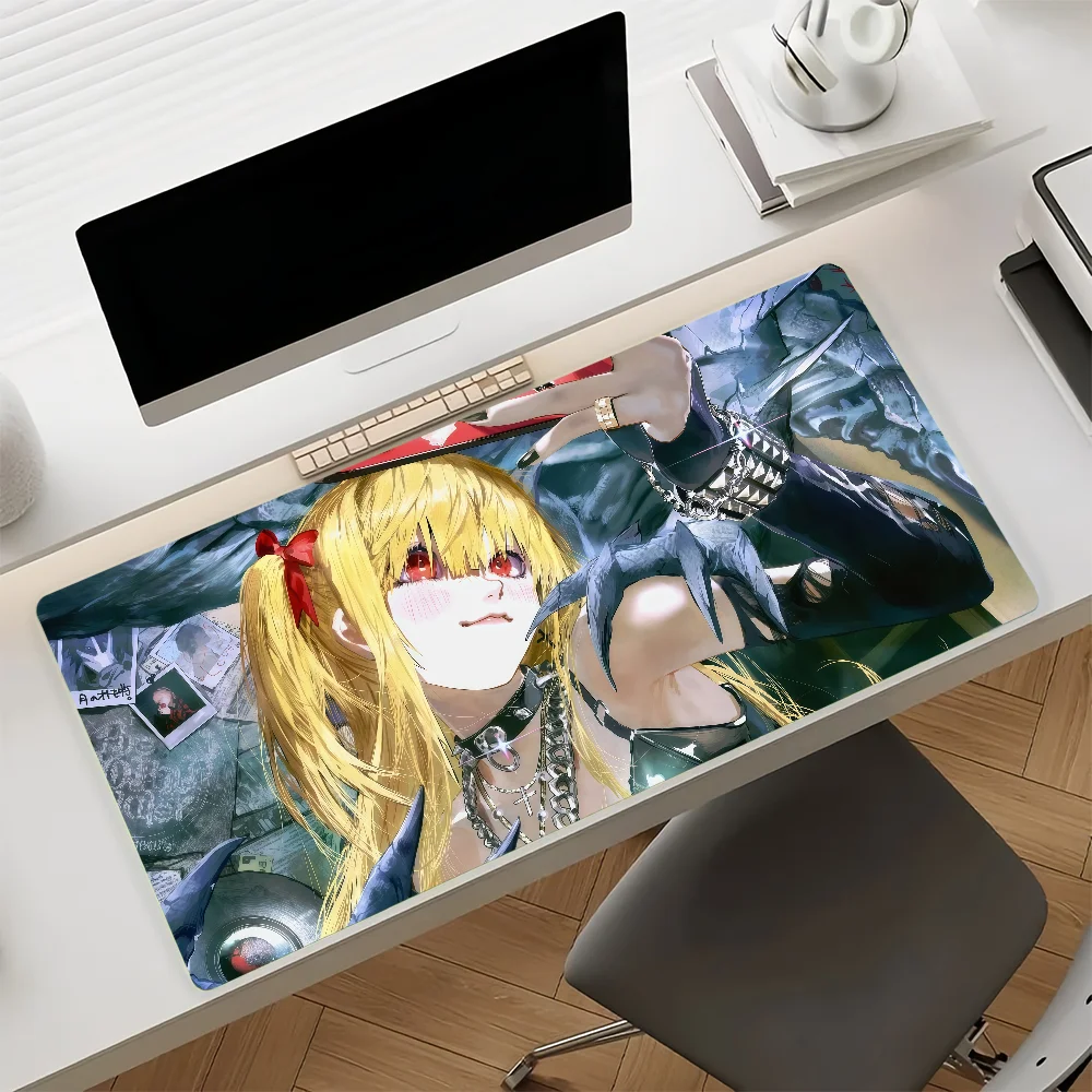 ANIME D-Death N-Note Mouse Pad Anti Slip Rubber Edge Locked Thickened Laptop Gaming Desk Mat