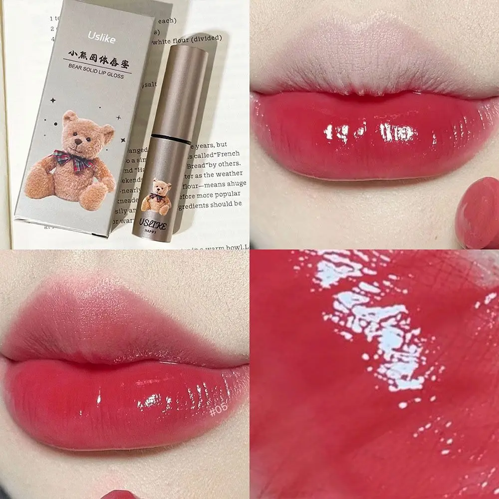 6 Kleuren Gladde Hydraterende Lippenbalsem Gelei Langdurige Nude Rose Lippenstift Hydraterende Spiegel Lippenstift Als Cadeau