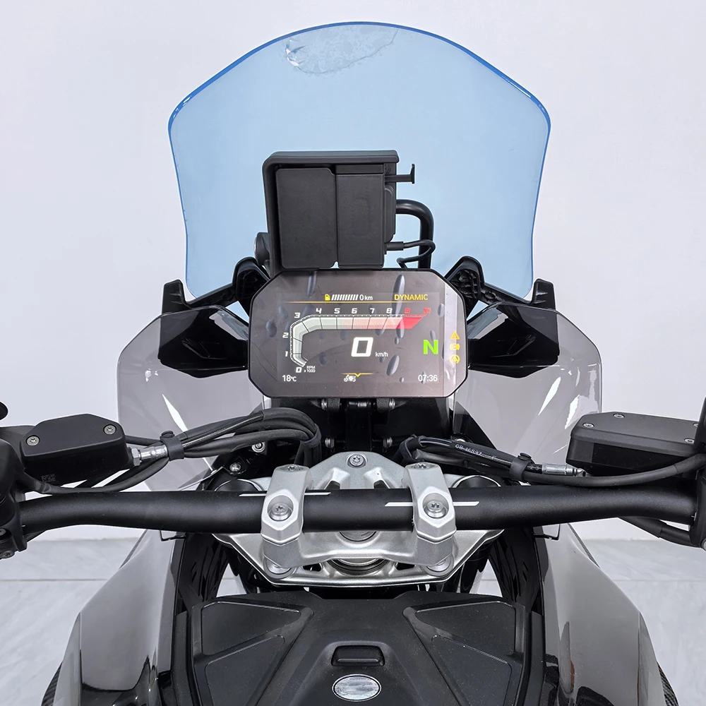 BMW R1300GS R 1300 GS 2024-2026 윈드쉴드 양측 에어 디플렉터 오토바이 탱크 사이드 윈드 디플렉터 스포일러 윈드스크린 썸네일 5