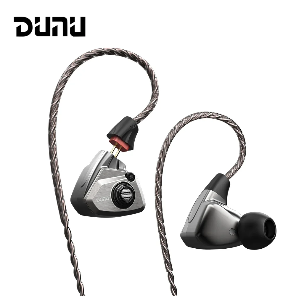 DUNU TITAN S TITANS In-ear Earphone IEM 11mm Dynamic Driver Earbuds High-purity Silver-plated Copper Cable 0.78mm Wired Headset