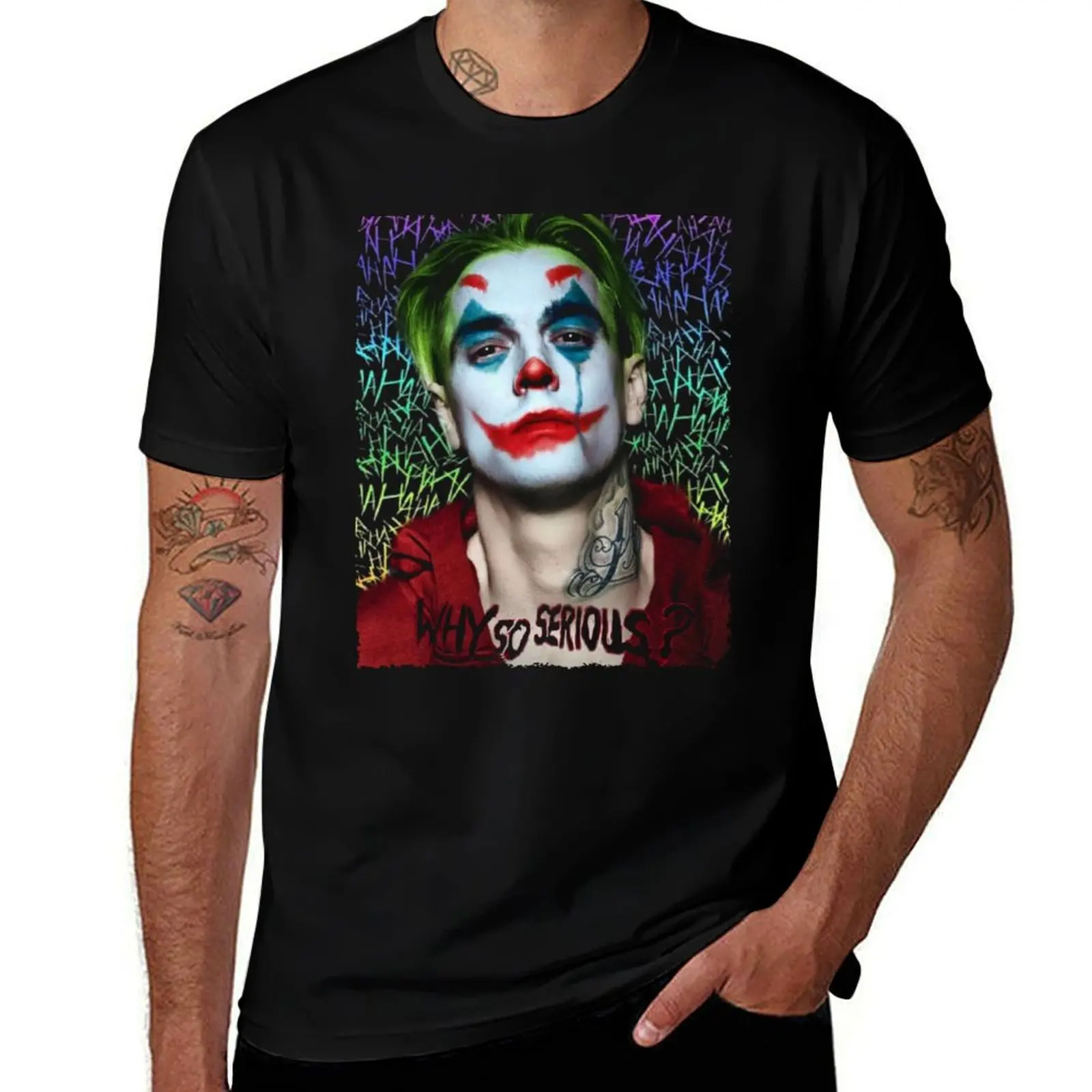 AARON CARTER T-Shirt Basic Daily Outfit Short Sleeve Tee T-Shirt