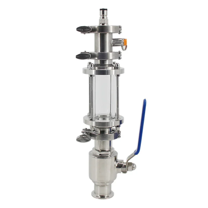 Pro Dry Hopper 1.5 Inch Tri Clamp, Oxygen Free Homebrew Fermenter Pressure Fermentation Part
