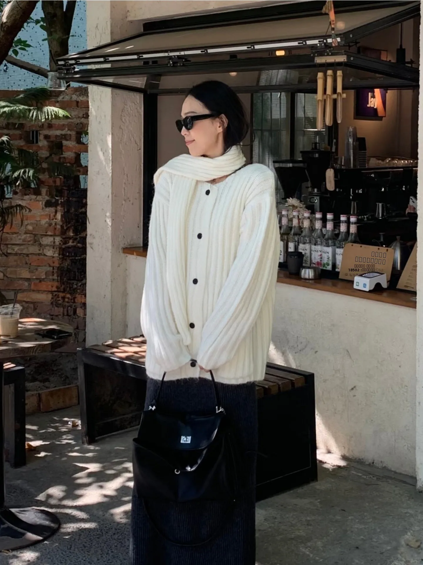 

Корейский свитер-кардиган в стиле оверсайз 2025: Новинка, мягкий и удобный, на пуговицах, с длинными рукавами, для мужчин и женщин, зимний, модный топ