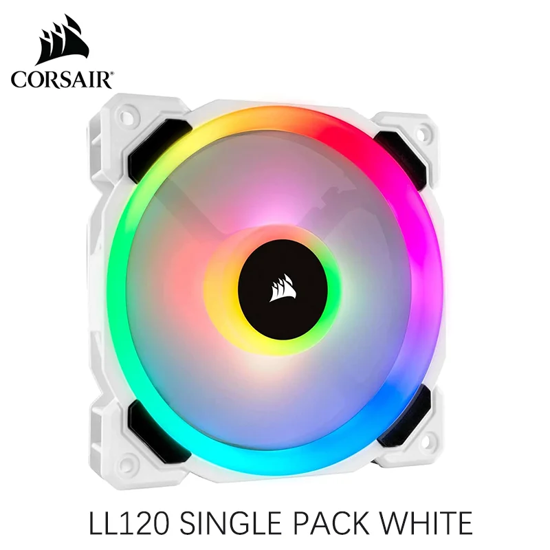 Corsair Fan QL Series Ql120 Single pack FAN --Black/White LL Series LL120 Single pack FAN --Black/White