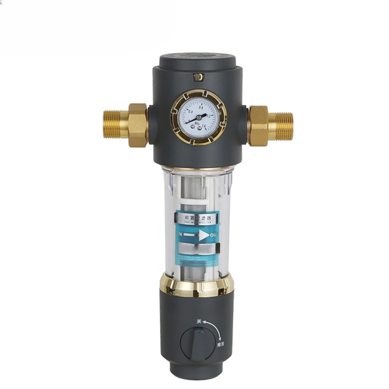 

# l Front Direct Drinking Tap Water Filter Self-cleaning Pre-filter Purifier Water Filter Remove Rust Contaminant Sediment Pipe