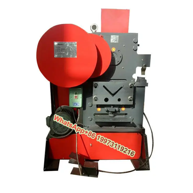 

Electrical Power Source Hydraulic Guillotine Shear Machine for Iron Steel Plate Punching & Channel Steel Angle Cutting