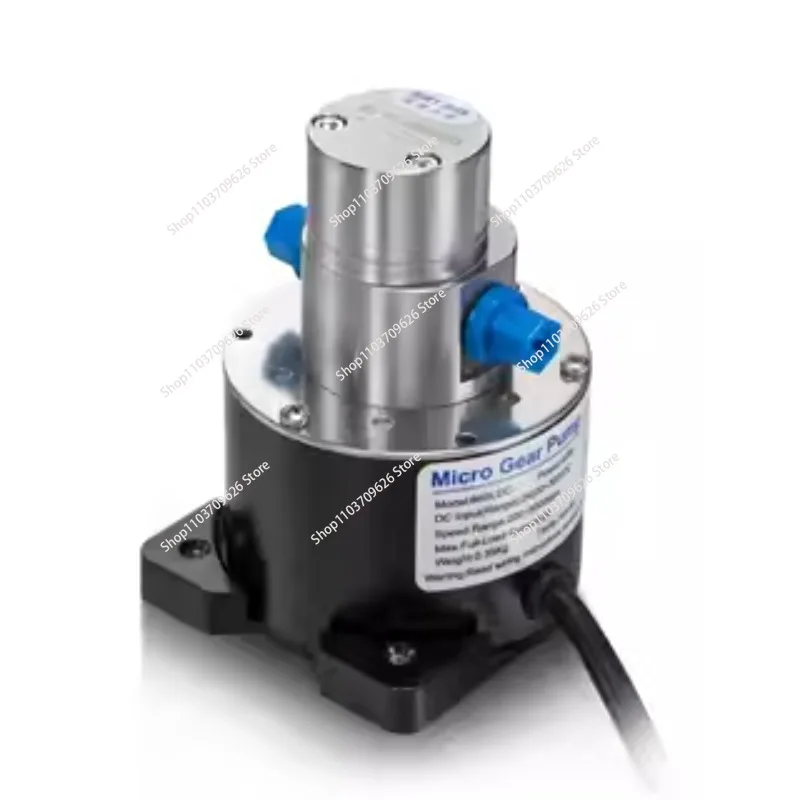 anti-corrosion small sampling water pump 24v dc chemica PEEK gear magnetic drive micro gear pump