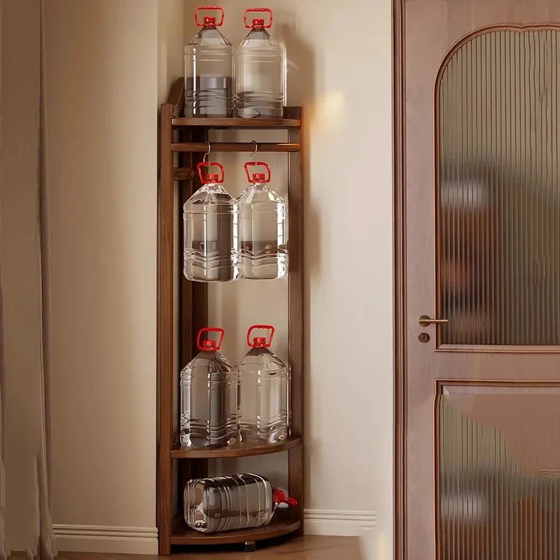 s*-Display Floor Coat Racks Wooden Storage Standing Clothes Open Luxury Organizer Coat Racks Hanging Living Room Furniture./
