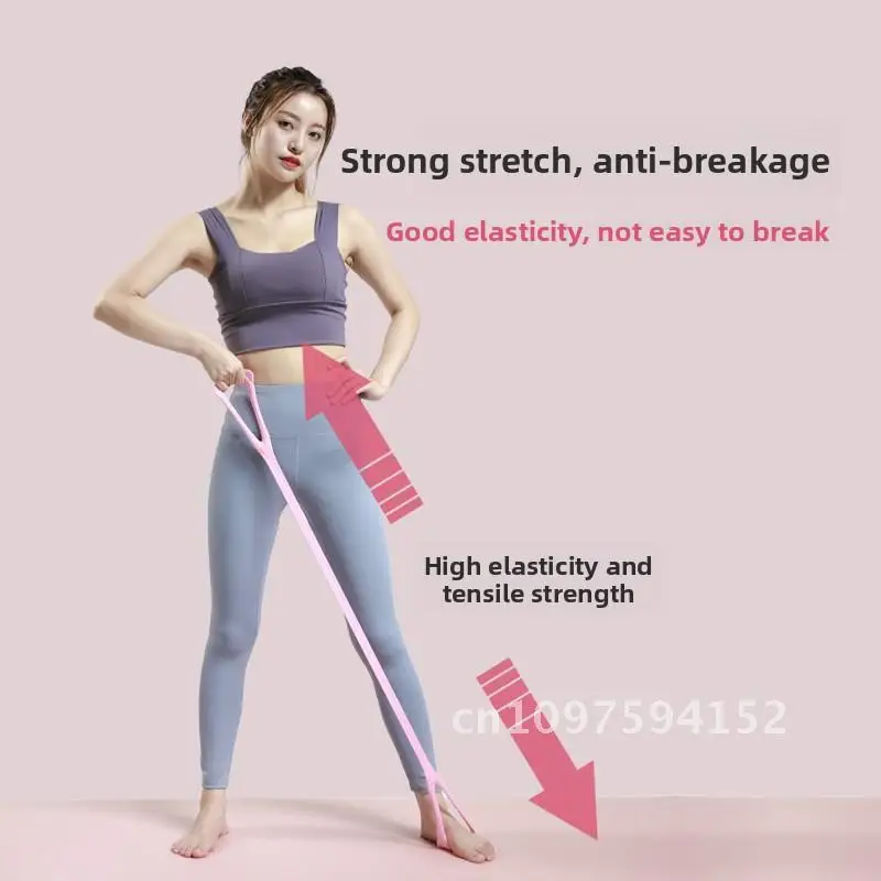 

Силиконовая эластичная натяжная веревка с набедренным кольцом, пояс для приседаний, устройство для силовых тренировок, инструмент для фитнеса