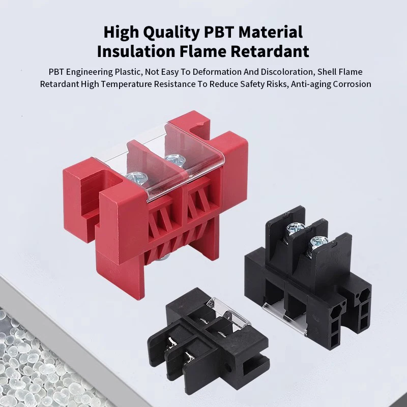 Terminal Block 50A-​200A High Current Energy Storage Terminal Connector Through-wall Welding Terminal Lithium Battery Connector