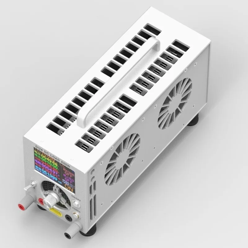 DL24 Digital Display Electronic Load Tester, Voltage Current Capacity Discharge Aging Machine Aluminum Alloy Shell