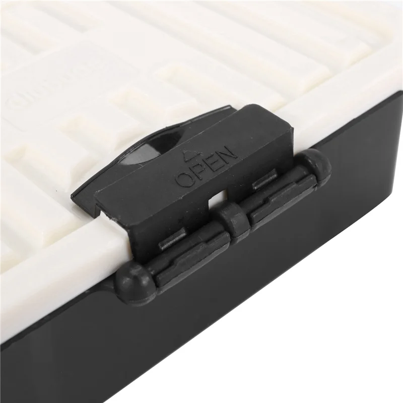 B24C-2Pcs Caja de almacenamiento de plástico para coche RC, herramienta de decoración para Traxxas TRX4 Axial SCX10 90046 D90 1/10 RC Crawler, accesorios, negro