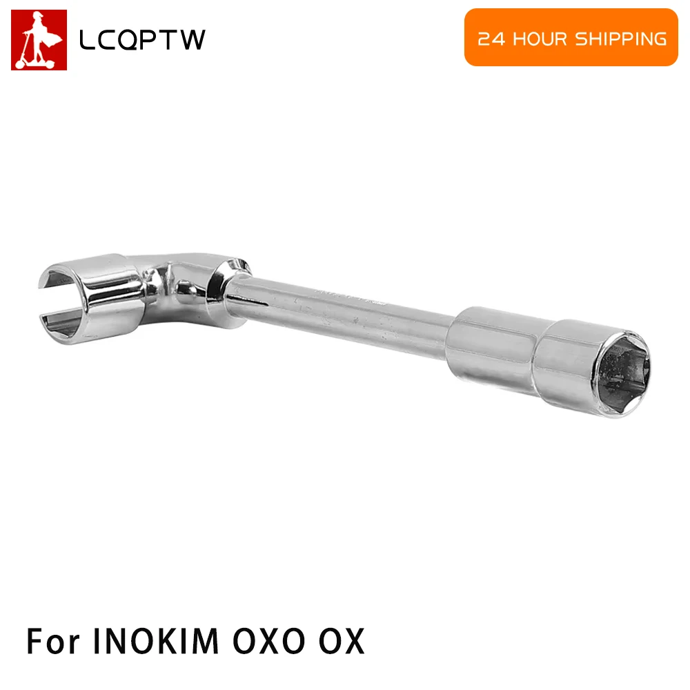 

Open Socket Wrench for INOKIM OXO OX Electric Scooter Tighten or Loosen Nut of Motor/Rocker Arm Box Spanner Wrench Tool 19mm