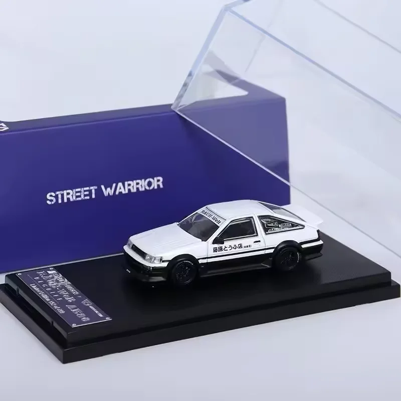 

Street Weapon 1:64 Wide-body RWB modified AE86 die-cast simulation alloy car model Collection Display Boy's gift toy