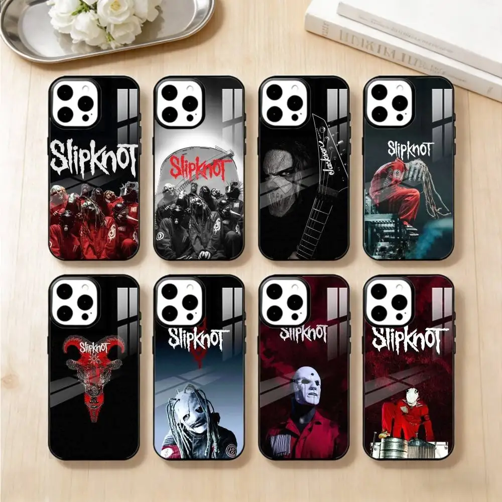 

S-Slipknots-R-Rocks Phone Case For iPhone17,16,15,14,13 Plus,Pro Max Magnetic For Magsafe Wireless Charging