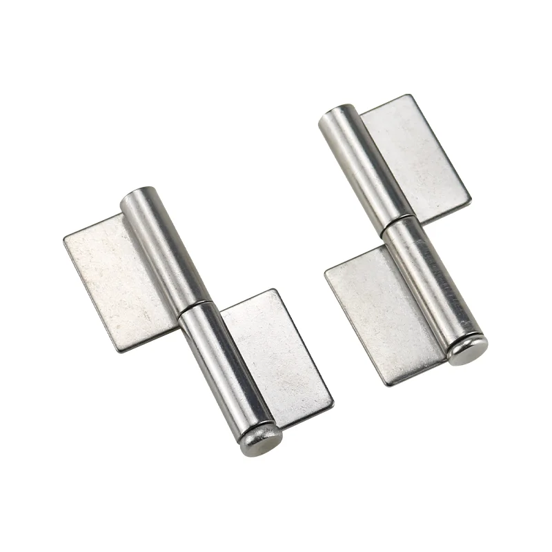 Detachable Visible Hinge For Industrial Machinery Equipment Iron Or Stainless Steel Flag-shaped Pivot Hinge