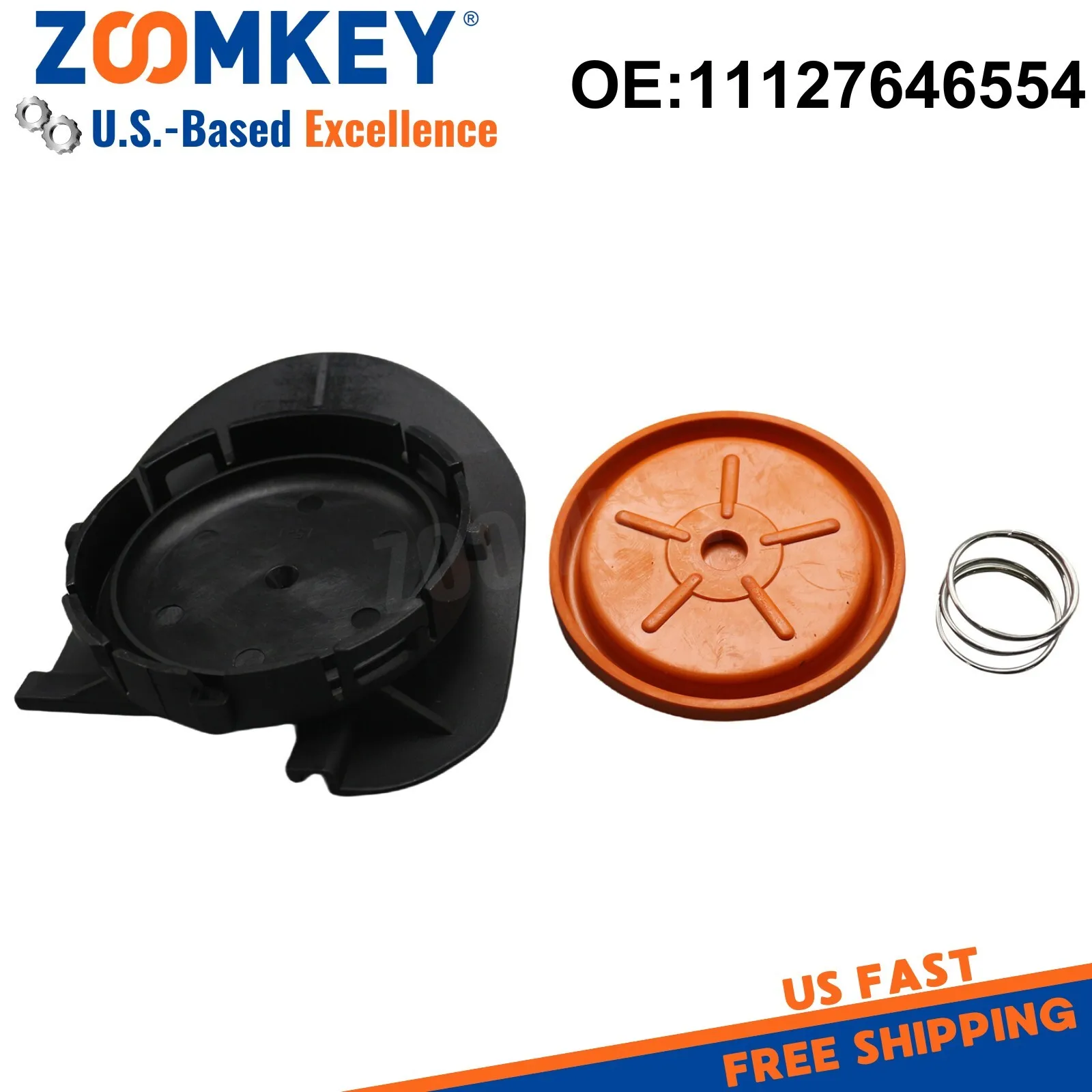 ZOOMKEY N13 F20/F30  Car PCV Fit For Valve Cover Repair Kit fo #4 11127601863 11127646552