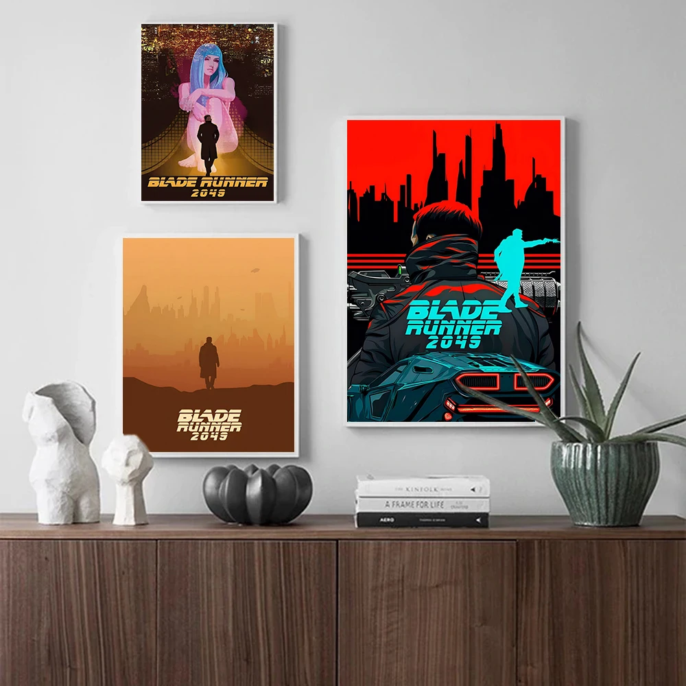 Blade Runner 2049 American Classic Minimalist Movie Posters Science Fiction Prints Canvas Painting Wall Pictures Home Room Decor