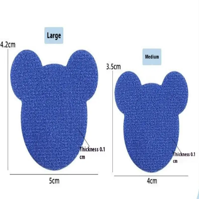 4 pçs sapatos esportivos remendos almofadas de sapato respirável remendo tênis protetor de calcanhar adesivo reparação sapatos calcanhar produto de cuidados com os pés