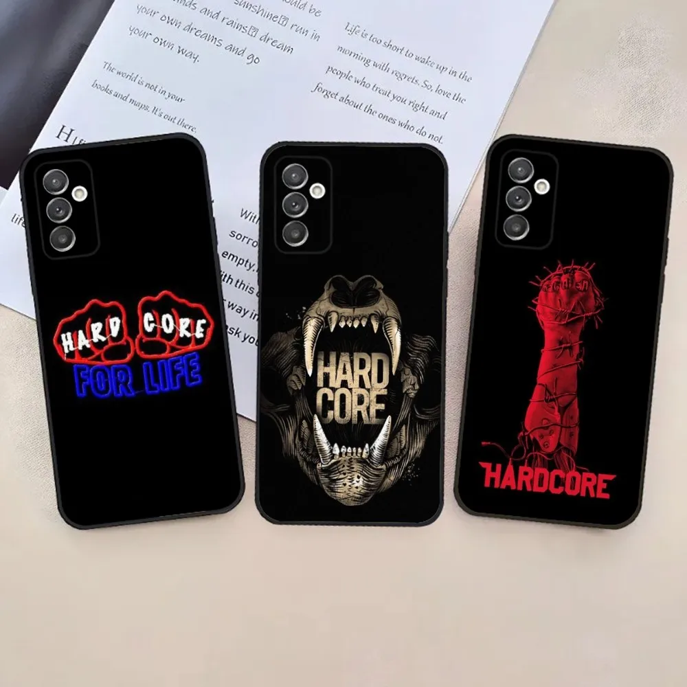 H-Hardcore Henry Phone Case For Samsung S24,23,22,30,21,10,9,Ultra,Plus,Lite,FE,5G Black Soft Case