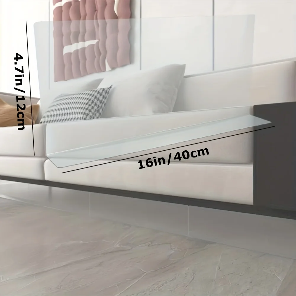 8 Pack Pet Proof Gap Guard Adjustable Barrier for Sofa Bed Under Strong Adhesive Easy Install