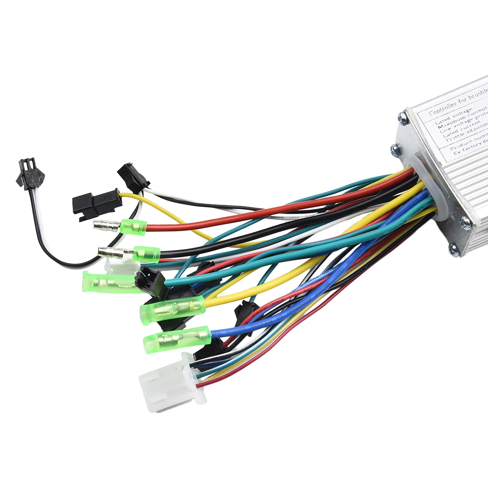 

Детали бесщеточного контроллера для велоспорта, компоненты 36 В/48 В, электрический скутер, складной велосипед, скорость, прямоугольная волна