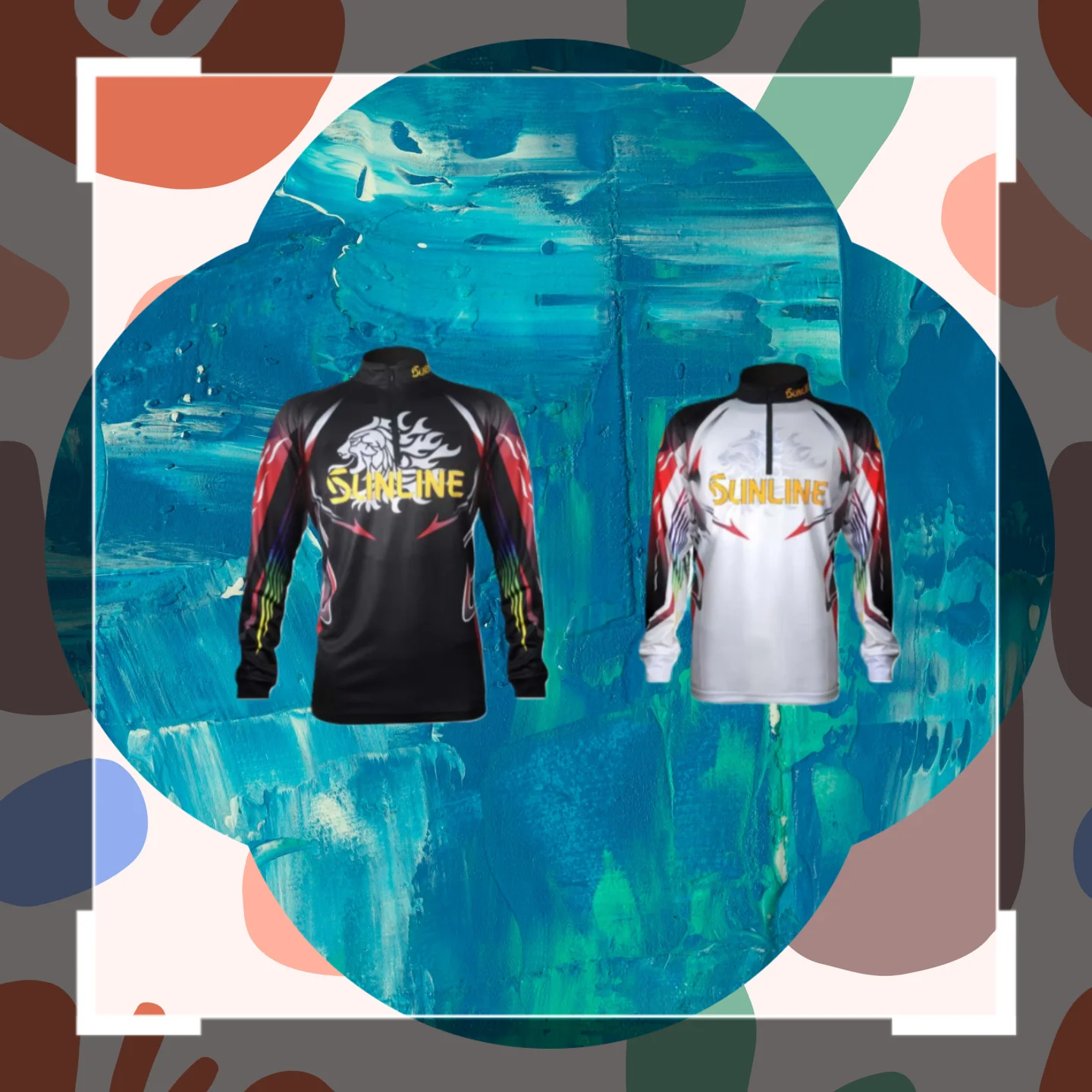 plus Size Men's Fishing Shirt  Summer Sunscreen Breathable Quick-Drying Anti-UV Long-Sleeved Blouse for Outdoor Activities