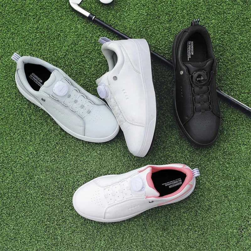 

Madsen/женская обувь для гольфа на пуговицах, уличная повседневная спортивная обувь, тренировочная обувь, обувь с фиксированными шипами