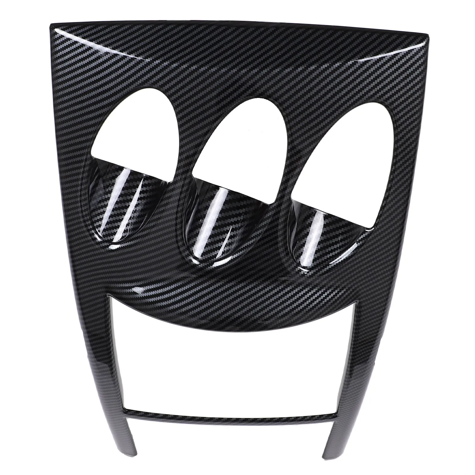 

LHD ABS Carbon Style Car Center Console Air Condition Cover For Nissan 350Z 2003-2006 Interior Speed Meter Trim Accessories
