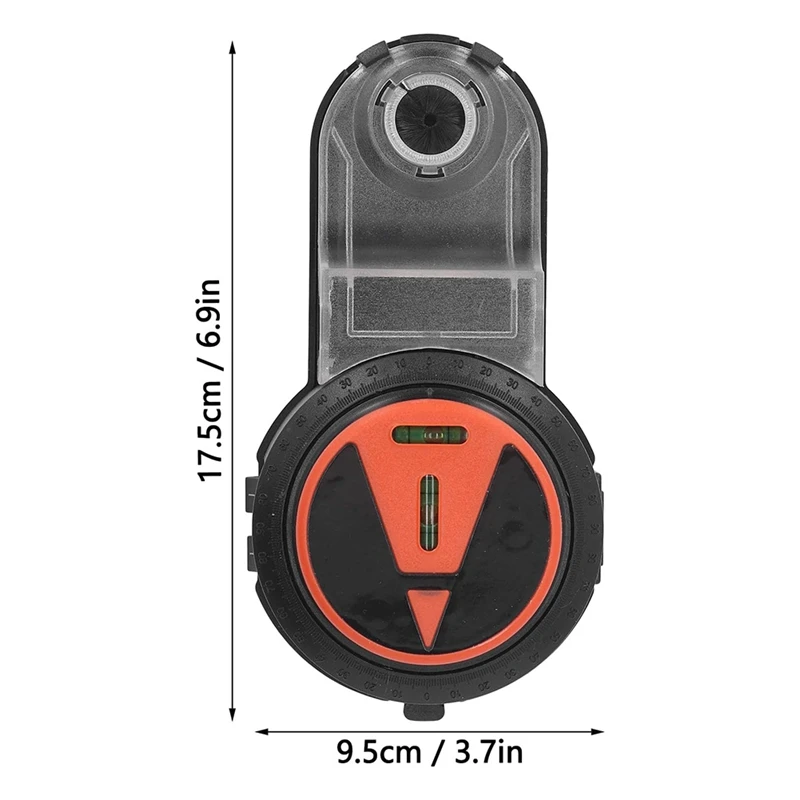 AC88-Drill Dust Collector Dust Collection Attachment With Level Vacuum Suction Dust Shroud Drilling Dust Collector