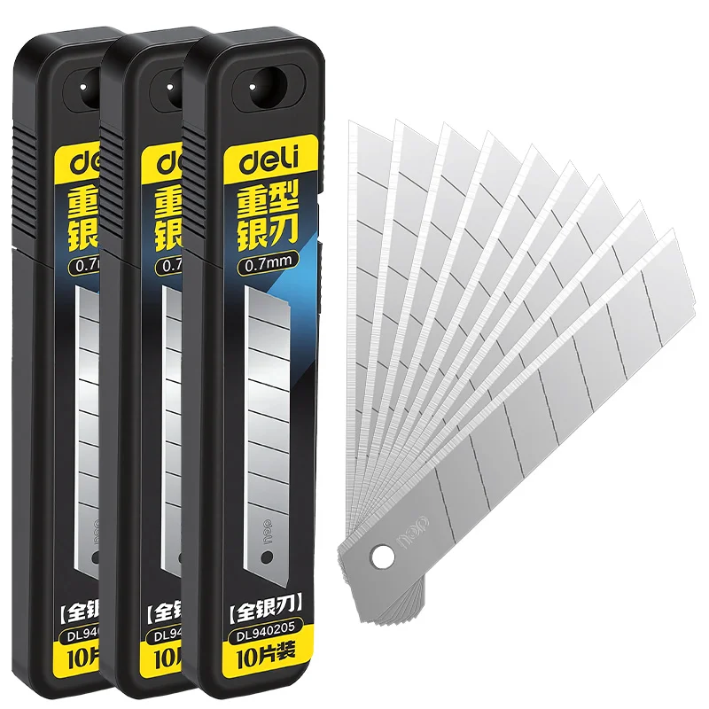 Ultra-Thick 0.7mm Heavy Duty Blades, 18mm Wide 60° Angle Alloy Steel, for Extreme Industrial Cutting, Demolition & Shipyard Use