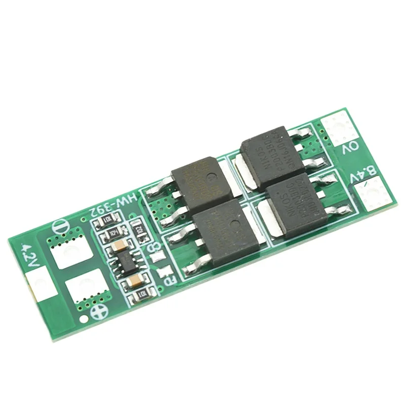 2S 7.4V/8.4V 18650 Lithium Battery Protection Board - 20A Current with Balancing Function, Balanced Version. .