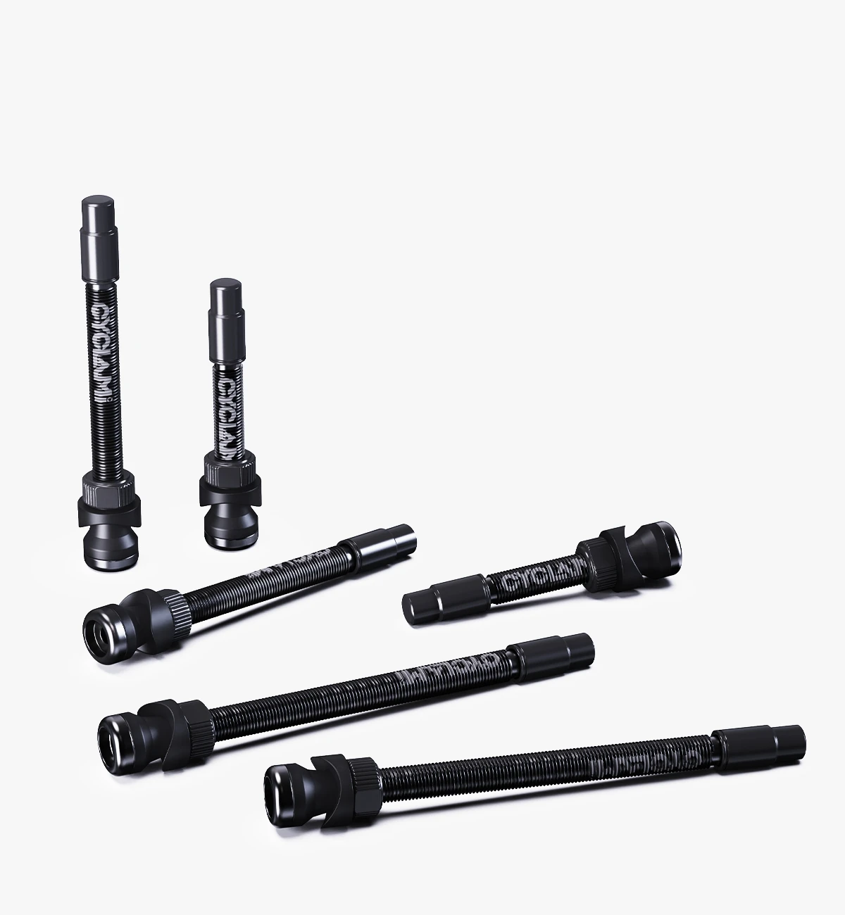 CYCLAMI 45 65 85 mm Tubeless-Ventile Fahrrad-Presta-Nippel aus Aluminiumlegierung, abnehmbares Kern-Luftventil für Rennrad, MTB, Mountainbike – Detail 4