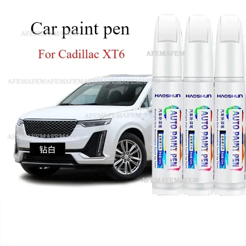 For Cadillac XT6 Repair Pen Dailan Forging Silver Car Paint Scratch Repair Artifact Glazed Gold Dot Pen For Car Scratches