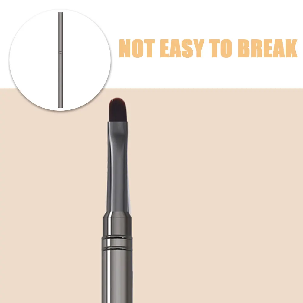 

2Pcs Nail Art Pen Round Head Aluminum Tube Gel Brushes Manicure Tools Lightweight Durable Professional Beginner Friendly