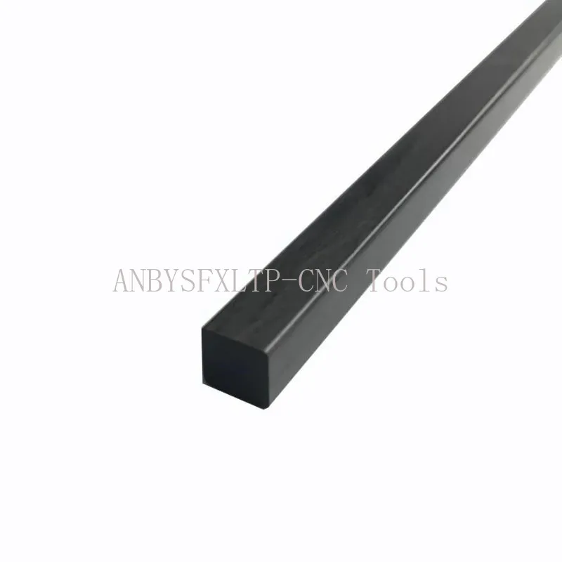 1-2pcs Square Solid Carbon Fiber Rod Length 495mm High-strength Carbon Rods Fixed Rods Width & Thick 2/2.5/3/4/5/6/8/10/20/22mm