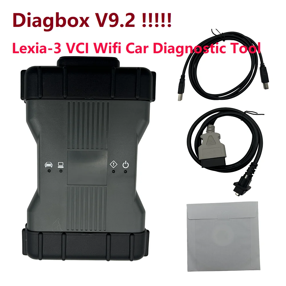 Lexia-3 Wifi Car Diagnostic Tool Diagbox V9.200/V9.150 For Citroen/Peugeot Models Online Programming Tool Surpass Lexia-3 PP2000